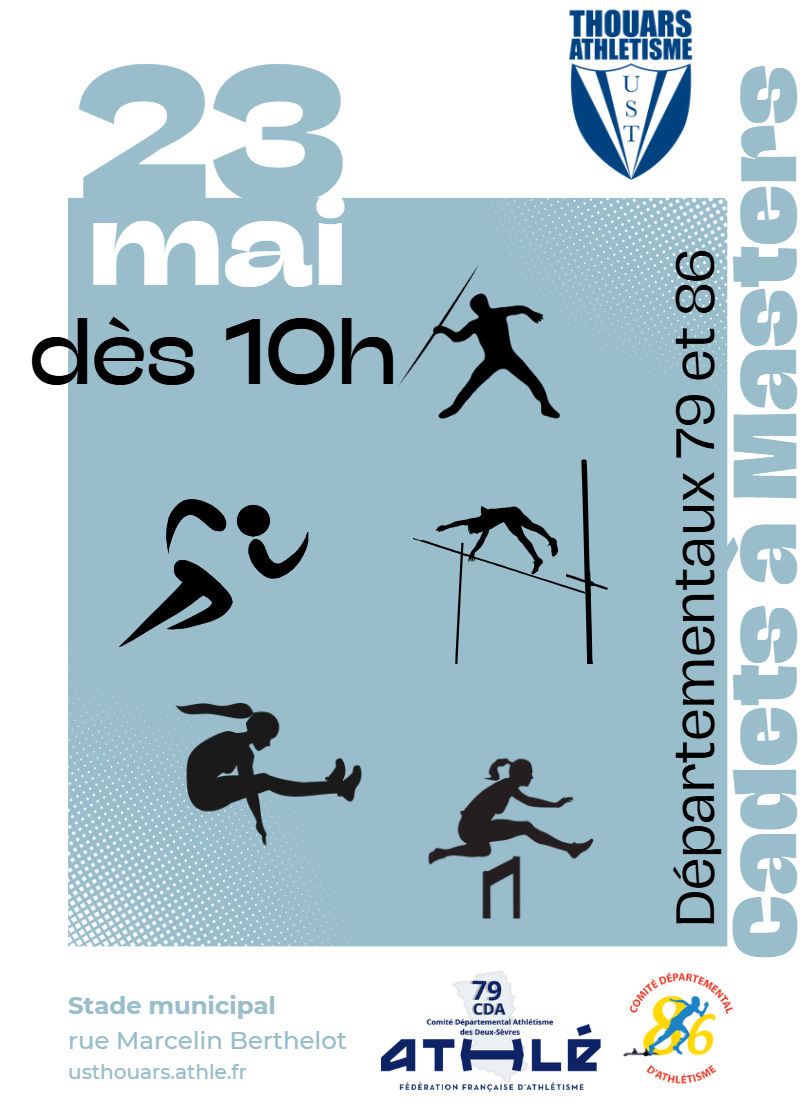 Départementaux 79 et 86 d'athlétisme